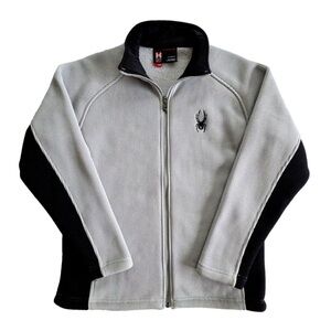 Spyder Two-Tone Gray and Black core Jacket
